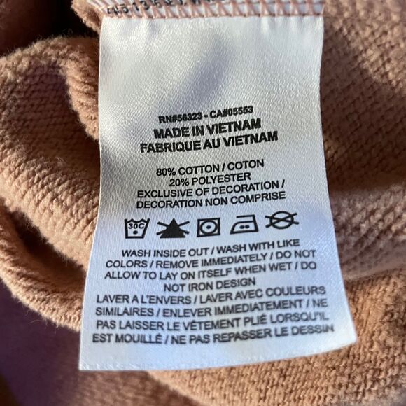 Nike Sportswear Essential Fleece Long-Sleeve Crop Top 1/4 Zip Sweater Womens 2XL - Picture 6 of 8